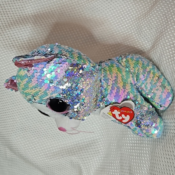 TY FLIPPABLES-WIMSY THE CAT - Picture 2 of 7